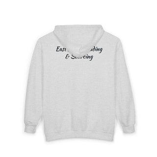 East Africa Trading & Sourcing Zip Hoodie — 东非贸易与采购 Full‑Zip Hooded Sweatshirt