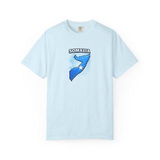 Somalia Map Flag Shirt, Somali Pride T-Shirt, Vintage Somalia Star Design, Somali Heritage Gift, Africa Country Patriotic Tee