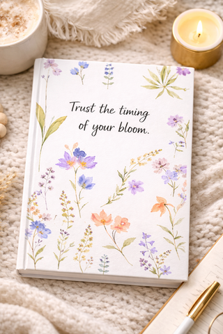 Trust the Timing of Your Bloom: A Journal for Growth & Self-Discovery