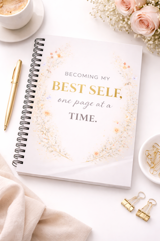 Becoming My Best Self, One Page at a Time: A Guided Growth Journal