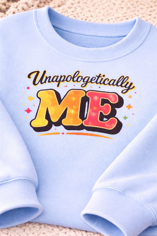 Unapologetically Me Retro Sweatshirt Inspirational Graphic Top