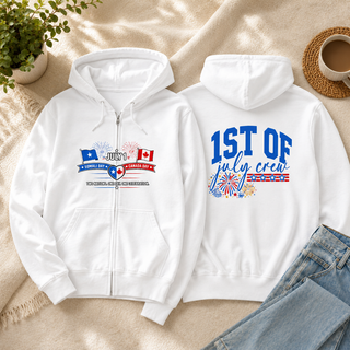 Two Nations One Day One Celebration Hoodie, Somalia Day Canada Day July 1 Gift, 1st of July Crew Hoodie, Somali Canadian Pride Sweatshirt