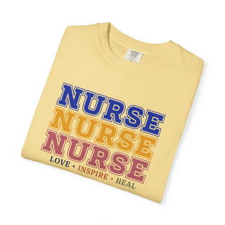 Nurse Love Inspire Heal Shirt Retro Nurse Tee RN LPN Gift Nurse Appreciation Shirt Healthcare Worker Tee Medical Professional Gift