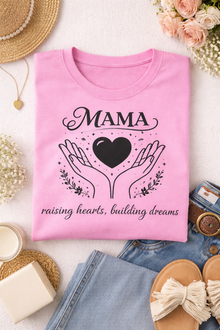 Mom T-Shirt – Heart Home Everything Quote Cute Gift for Mothers